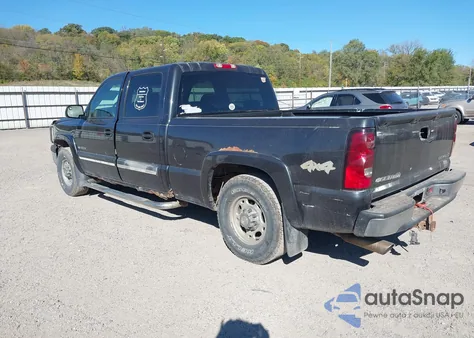 2005 Chevrolet Silverado 1500Hd Lt из США, поврежденный, VIN 1GCGK13U75F943195